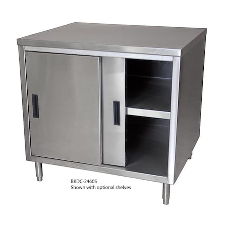 Bk Resources Stainless Steel Adjustable Removable Shelf For 24" X72" Cabinet 18 ga SHF-2472